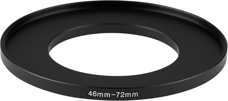 JOYTOLIN 46-72mm Metal Step-Up Ring Adapter Compatible with Mirrorless Cameras DSLR Lens, UV CPL ND Filter Thread Converter, Black - Image 3